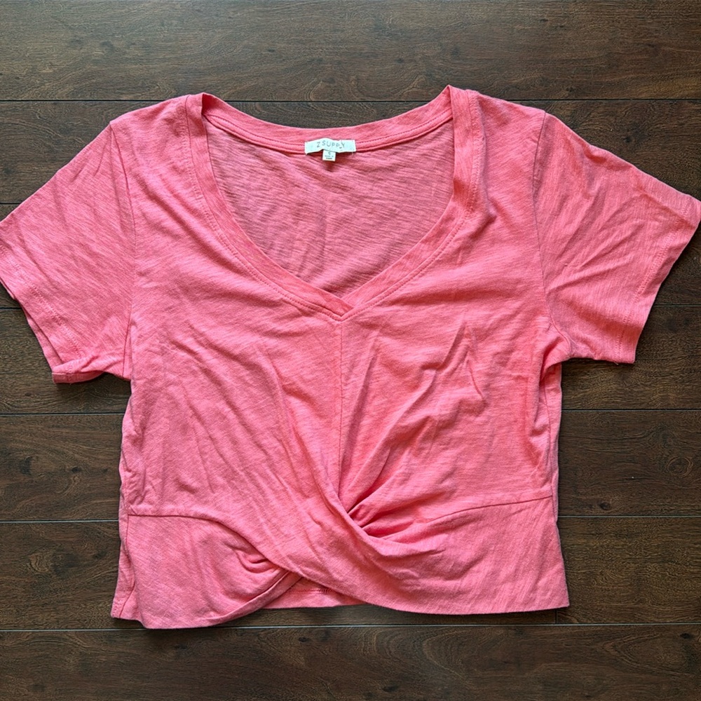 Z Supply Crop Tee